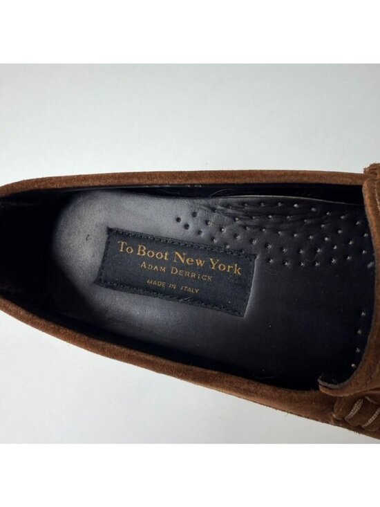To Boot New York Brown Suede Penny Loafers Men\'s Size 10 main image 6
